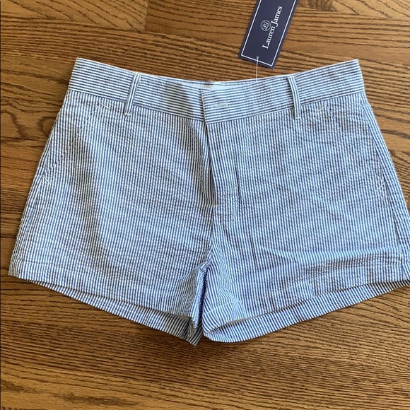 Lauren James Pants - New with tags! Preppy seer sucker shorts Lauren James Pants - New with tags! Preppy seer sucker shorts
